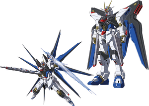 Strike Freedom Gundam Anime, HD Png Download PNG image with transparent background