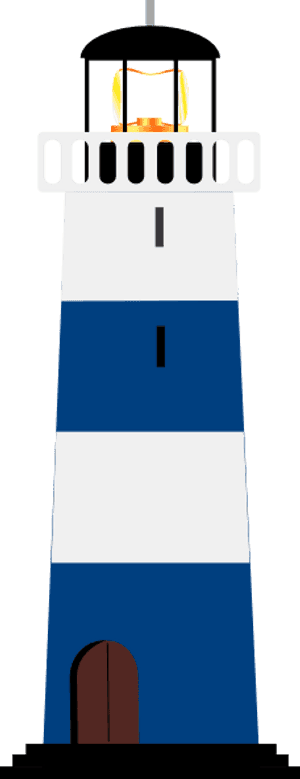 Building Clipart Blue Lighthouse Clipart Gallery ~ - Lighthouse Clip Art PNG image with transparent background