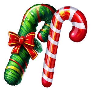 Striped Candy Cane PNG ofu PNG image with transparent background
