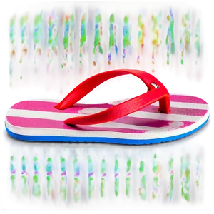 Striped Flip Flop Collection Png Jsh83 PNG Image