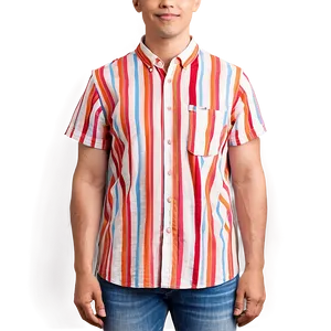 Striped Shirt Pocket Draft Png Inv16 PNG Image