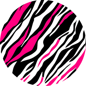 🤷‍♀️#stripes #zebra #animalprint #circle #pink #pattern - White And Blue Zebra, HD Png Download PNG image with transparent background