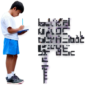 Student Doing Homework Png Vfk23 PNG Image