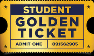 Student Golden Ticket, HD Png Download PNG
