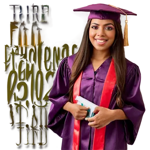 Student In Graduation Gown Png 16 PNG Image