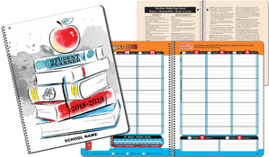 Student Planner Coverand Interior Design PNG