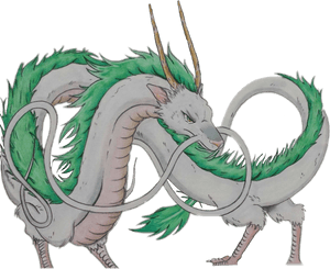 Studio Ghibli Spirited Away Dragon Haku, HD Png Download PNG image with transparent background