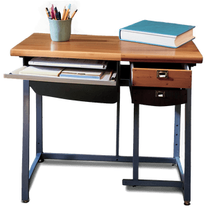 Study Desk Organization Ideas PNG 05212024 PNG with transparent background