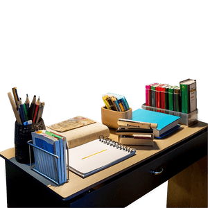 Study Desk Organization Ideas PNG nwg16 PNG image with transparent background