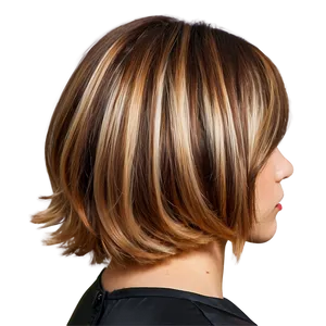 Stunning Short Hairstyle Png Twm PNG Image