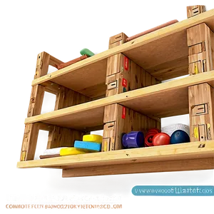 Sturdy Wood Shelf Builds Png Mks14 PNG Image