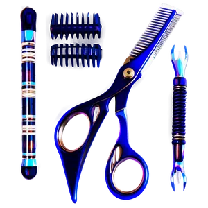 Stylish Barber Shears Png Qje PNG Image