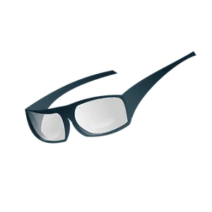 Stylish Black Eyeglasses Graphic PNG Image