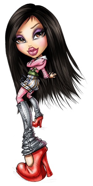 Transparent Bratz Png - Bratz Doll Jade Cartoon, Png Download PNG image with transparent background