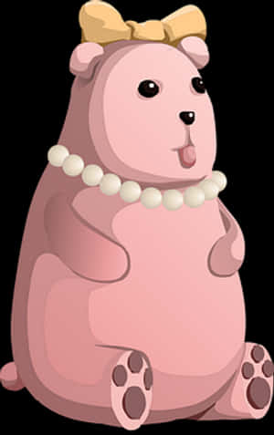 Stylish Cartoon Pig PNG image with transparent background