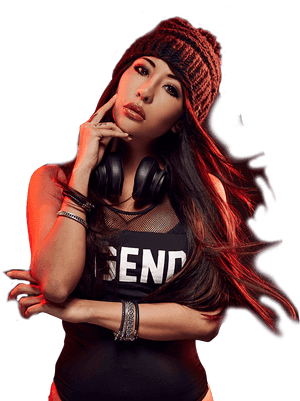 Girl Dj Png - Dj Sexy Girl Png, Transparent Png PNG image with transparent background