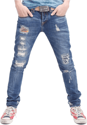 Jeans Png Image - Early 2000s Jeans Men, Transparent Png PNG with transparent background