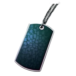 Stylish Dog Tag Artwork Png Cnn2 PNG Image