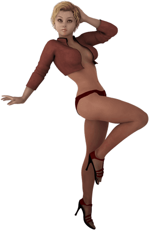 Girl, Sexy, Soft, Blond, Lingerie, Red, Heels, Fashion - Sexy Girl In Lingerie Png, Transparent Png PNG with transparent background