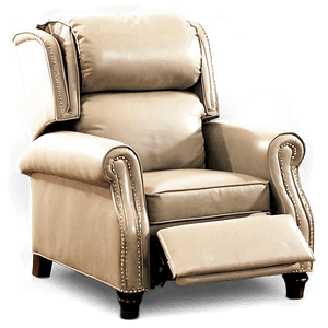 Stylish Recliner Armchair PNG fre PNG with transparent background