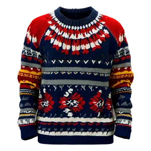 Stylish Red Sweater Png 18 PNG Image