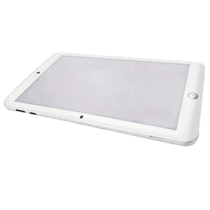 Stylish White Tablet PNG dln15 PNG image with transparent background