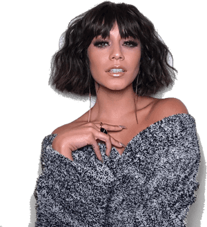 #ceiaxostickers #celebrity #celeb #girl #actress #fashion - Kendall Bangs, HD Png Download PNG with transparent background