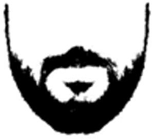Black Beard Png Icon - Black Beard Png PNG