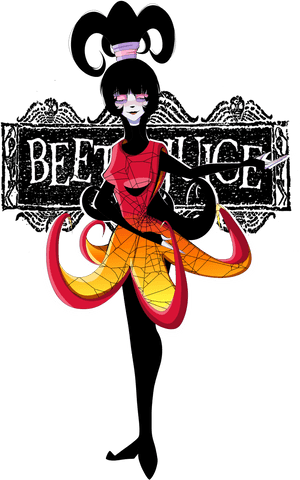 Lydia Deetz By Deadly-voo - Beetlejuice Sign PNG image with transparent background