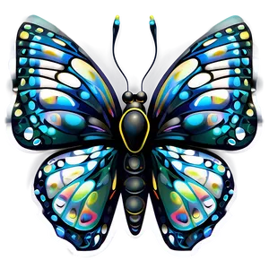 Stylized Black Butterfly Png Tnb85 PNG Image