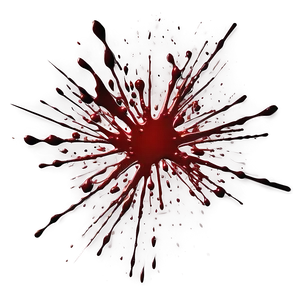 Stylized Blood Spatter Png Xef PNG Image