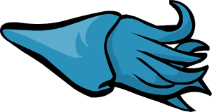 Squid Png - Club Penguin Aqua Grabber Giant Squid, Transparent Png PNG