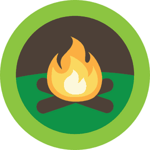 Campfire Leader - Campfire In Circle Cartoon, HD Png Download PNG with transparent background
