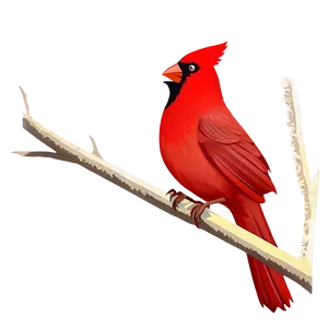 Stylized Cardinal Icon Png Vnn24 PNG Image