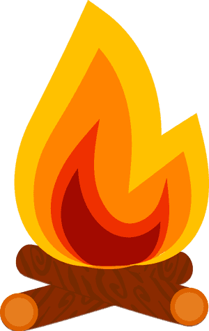 Bonfire Flame Clip Art - Bonfire Clipart Png, Transparent Png PNG with transparent background