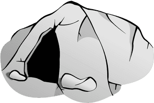 This Graphics Is Rpg Map Symbol - Cave Clip Art PNG