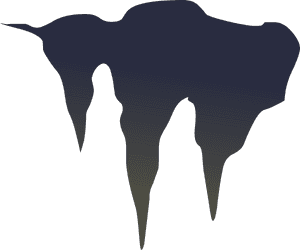 Vector Icicles Ice Cave - Cave Png, Transparent Png PNG