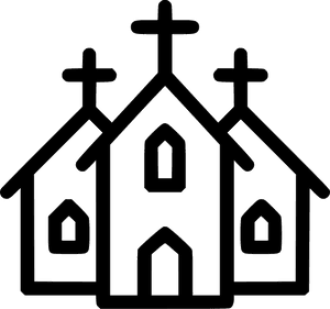 Transparent Christianity Png - Church Icon For Map, Png Download PNG with transparent background