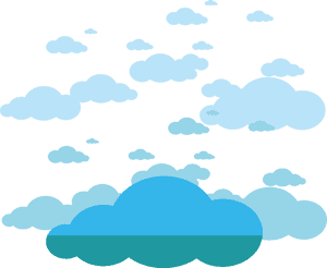 Clouds Material Transprent Free - Sky Clouds Vector Png, Transparent Png PNG