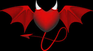 Transparent Devil , Png Download - Devil And Angel Heart Png, Png Download PNG image with transparent background