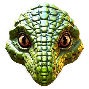 Stylized Dinosaur Head Artwork Png Nqn PNG Image