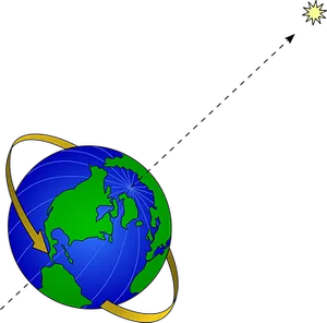 Stylized Earth Graphic PNG Image