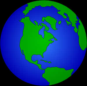 Stylized Earth Graphic PNG image with transparent background