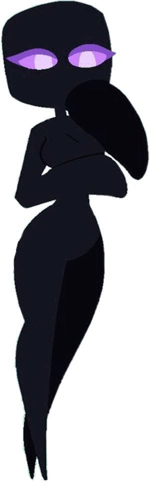 #minecraft #enderman #videogames #art #fanart #minecraftart - Illustration, HD Png Download PNG
