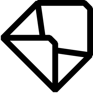 Stylized Envelope Icon PNG