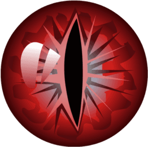 #vampire #lens #eyes #terror #halloween #red #kvedits - Red Eye Evil Png, Transparent Png PNG image with transparent background
