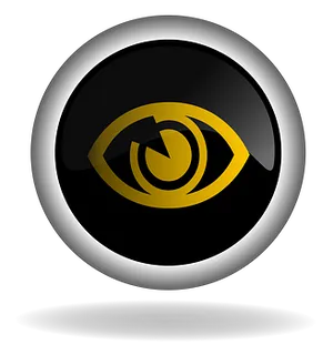 Stylized Eye Graphic Icon PNG Image