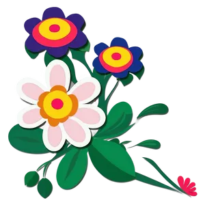 Stylized Flower Cricut Art Png 87 PNG Image