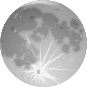 Png Image Purepng Free - Clip Art Of Full Moon, Transparent Png PNG image with transparent background