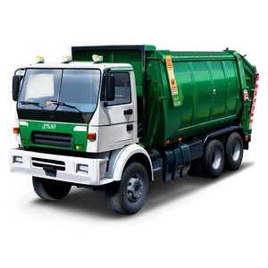 Stylized Garbage Truck Png Mym PNG Image